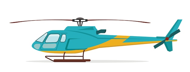 Illustration of helicopter