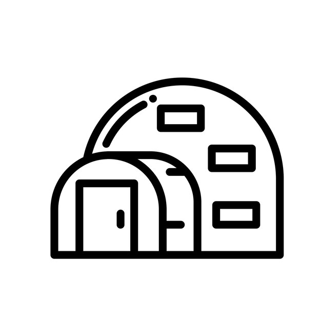 Illustration of igloo