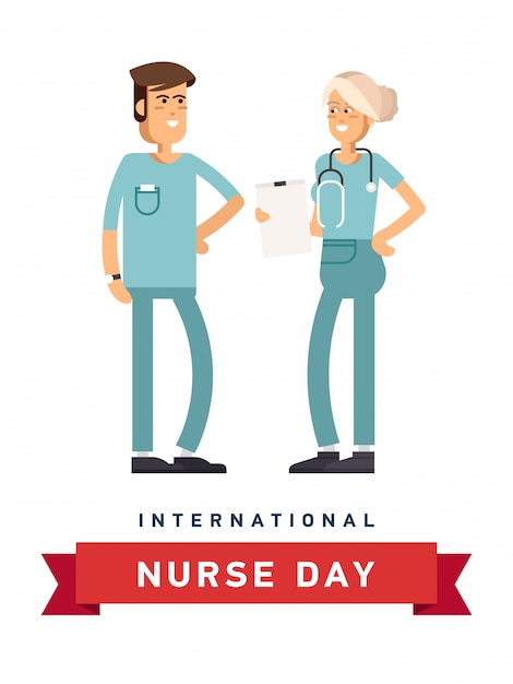  illustration for International Nurse Day