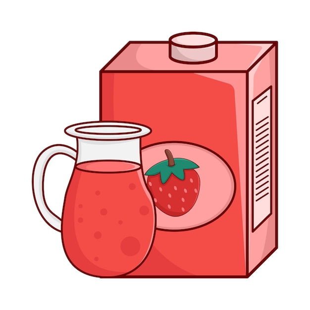 Illustration of juice