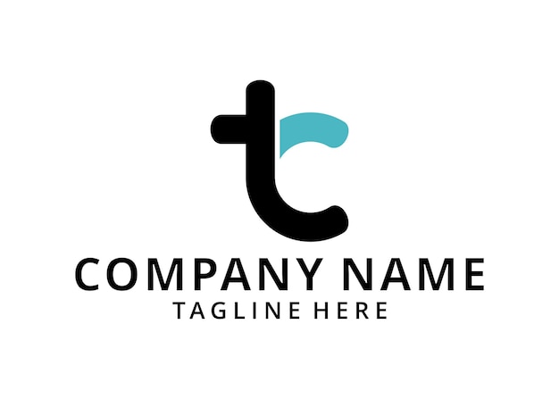 Illustration Letter TC Design Logo