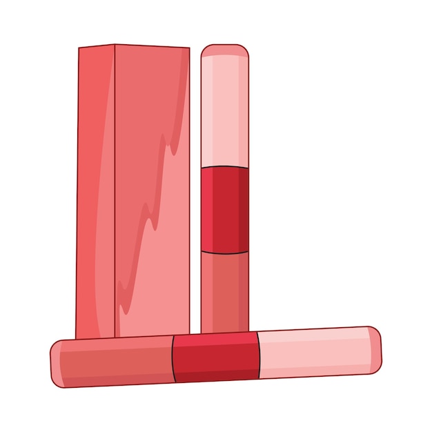 Illustration of lipstick