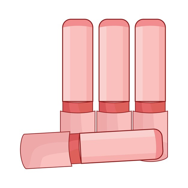 Illustration of lipstick