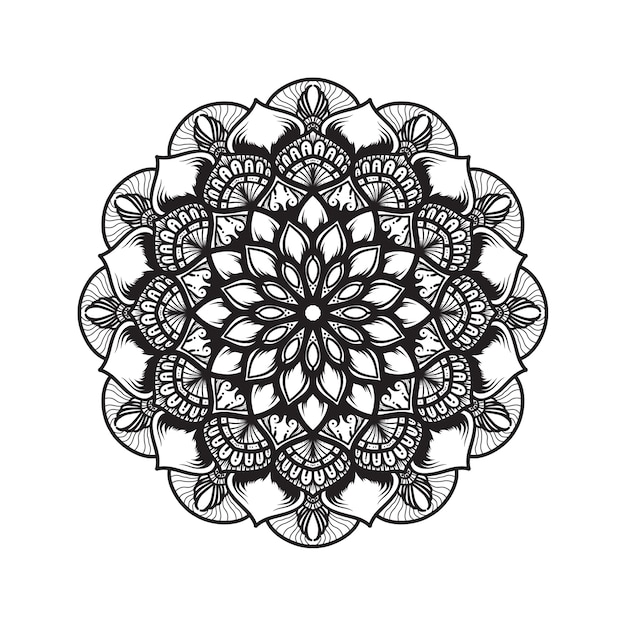 Illustration  of mandala art