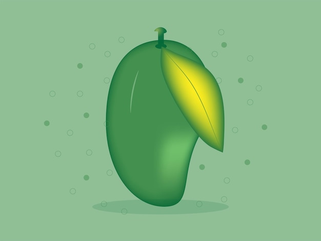 illustration of a Mango vector template