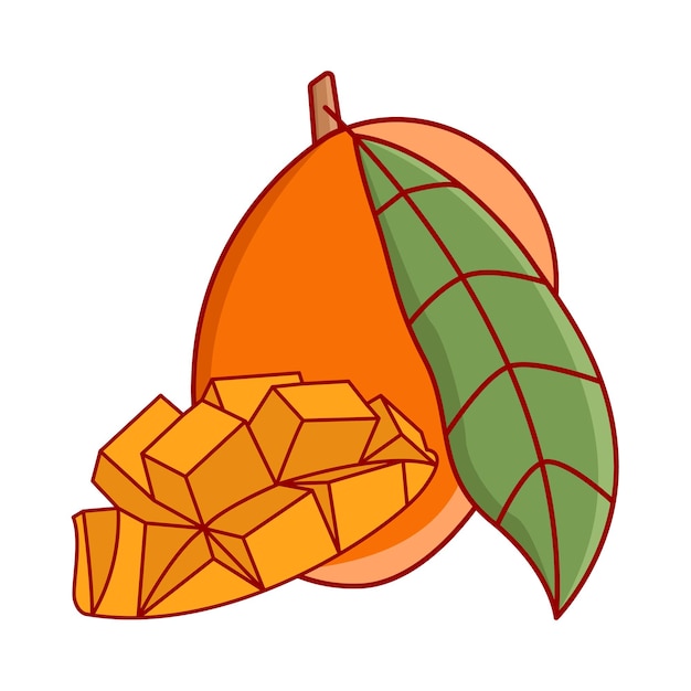 Illustration of mango