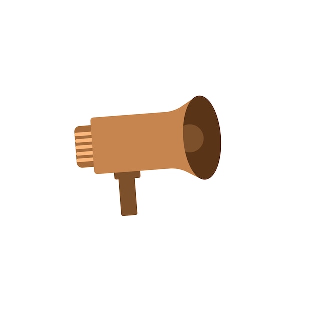 Illustration Of A Megaphone Making Fast New Announcement Bullhorn Drawing Giving Important Rapid Notice Horn Speaker Sketch Producing Rapid Promotion