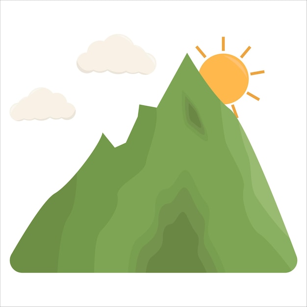 Illustration of mountain