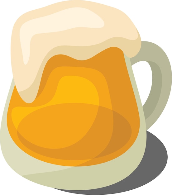 Illustration Of A Mug Full Of Beer Food Illustration