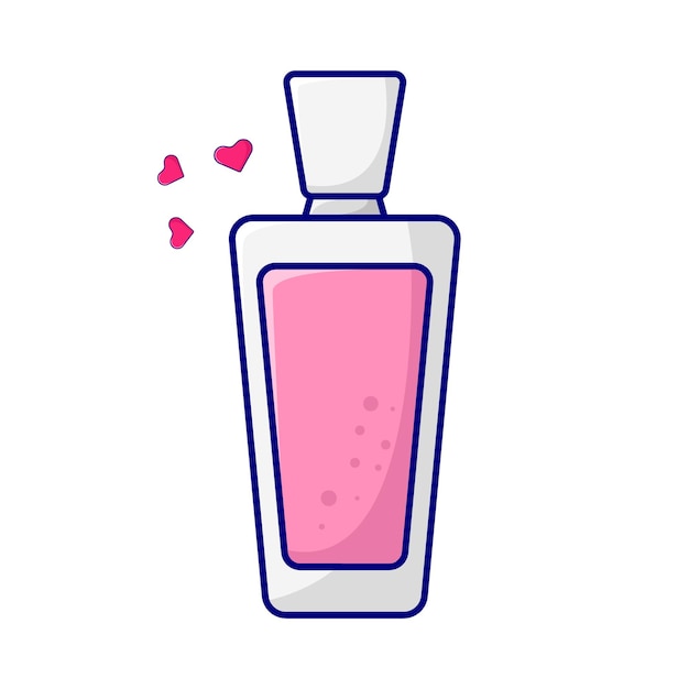 Vector illustration of parfume