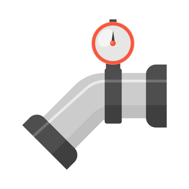 Vector illustration of pipe