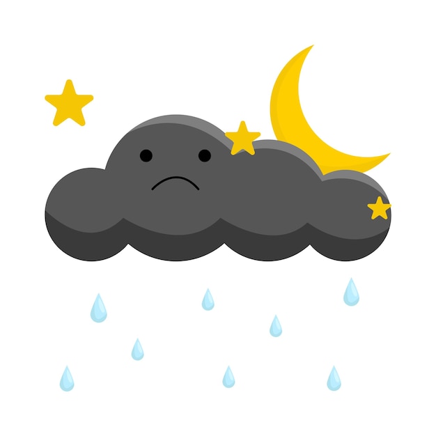 Illustration of rain