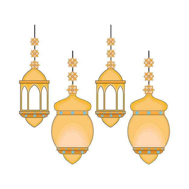 Illustration of ramadhan lantern