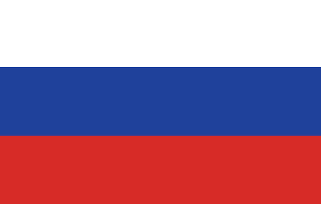 Illustration of Russia flag vector