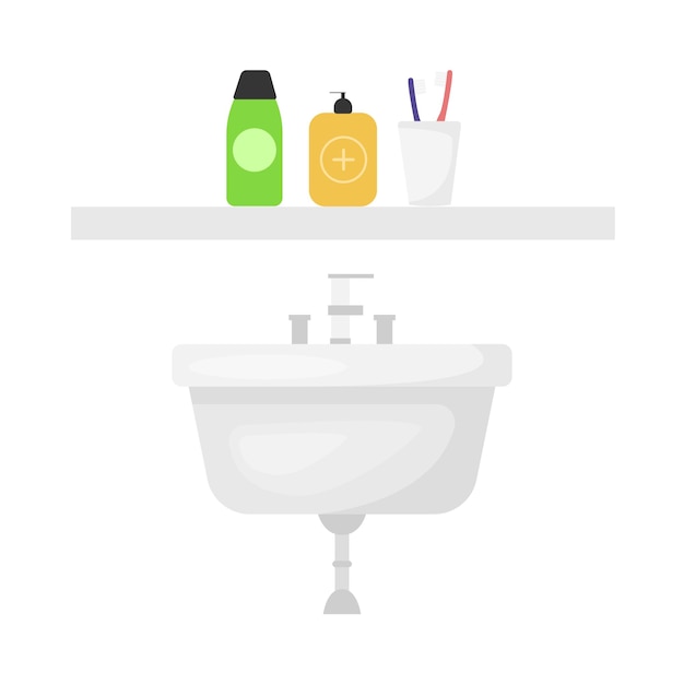 Illustration of sink