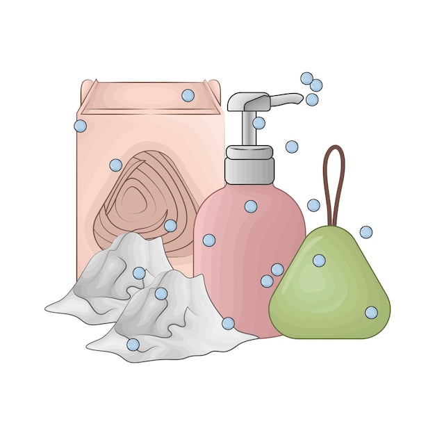 Illustration of soap