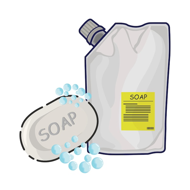 Illustration of soap