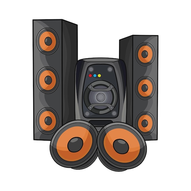 Illustration of speaker