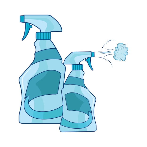 Illustration of spray