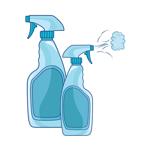 Illustration of spray