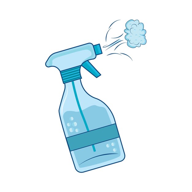 Illustration of spray