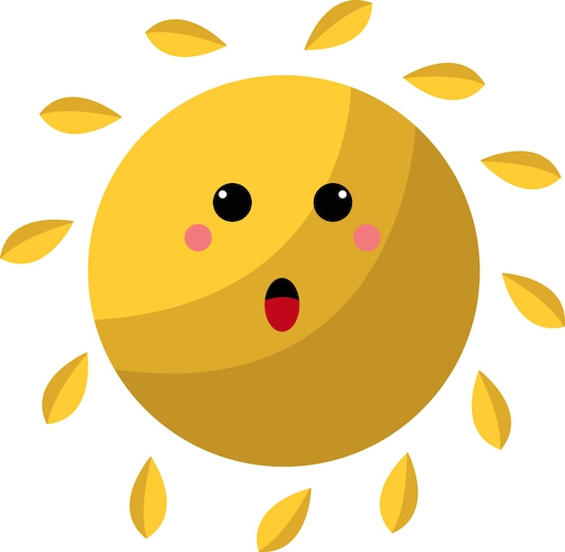 Illustration of sun