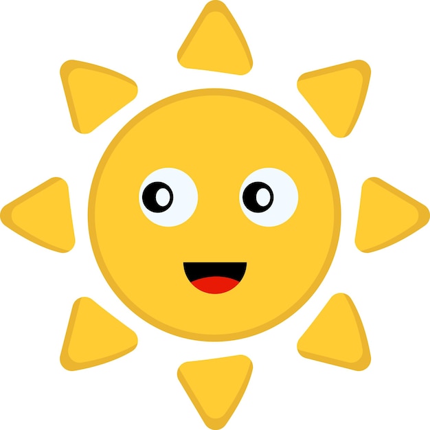 Illustration of sun