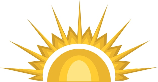 Illustration of sun