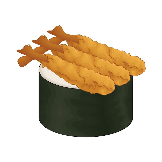 Illustration of tempura