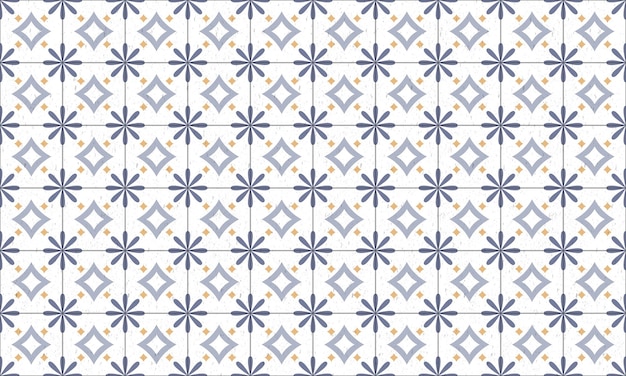 Illustration of tiles textured pattern