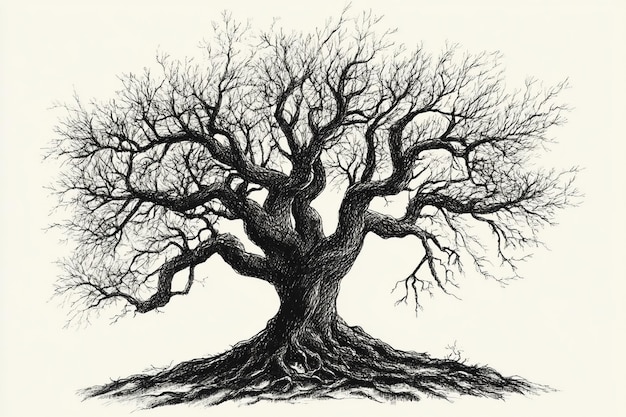 an illustration of a tree with the words  the word  on it