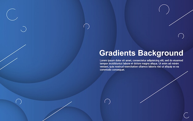 Illustration vector graphic of Abstract background gradients color 