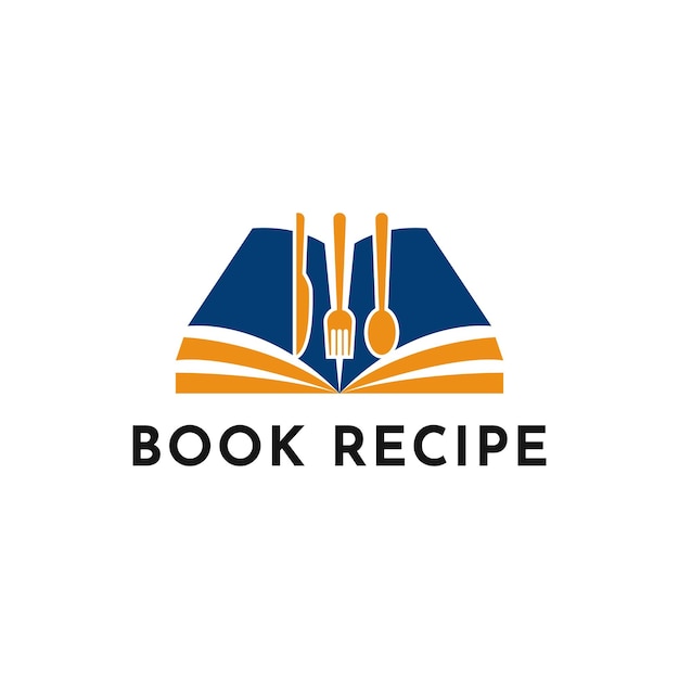 Illustration Vector Graphic Book Recipe Logo Design idea