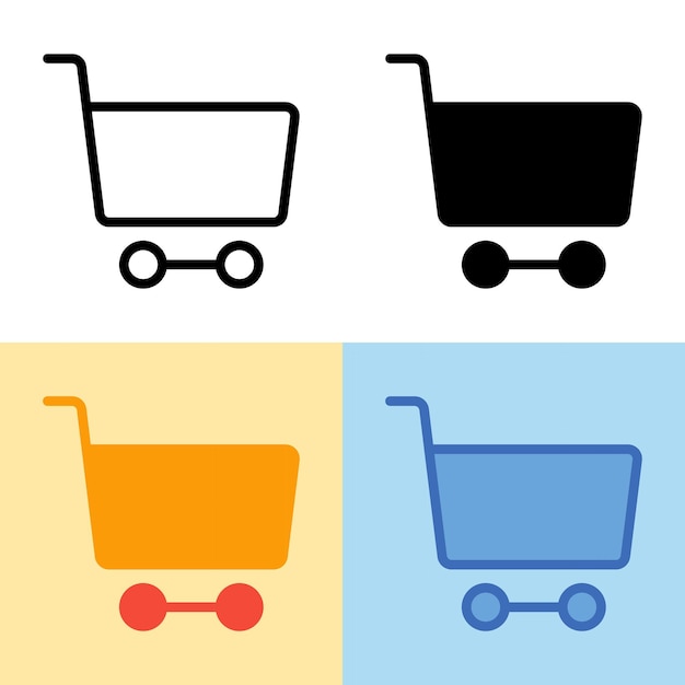 Illustration vector graphic of Cart Icon Perfect for user interface new application etc