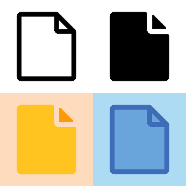 Illustration vector graphic of File Icon Perfect for user interface new application etc