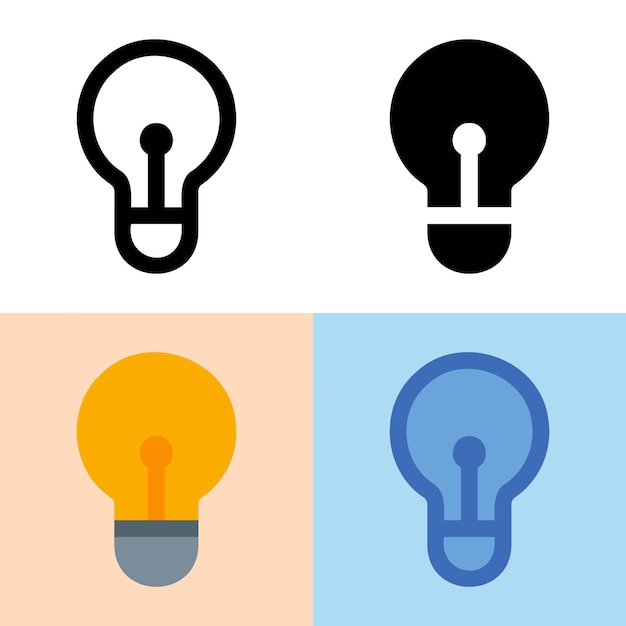 Illustration vector graphic of Idea Icon Perfect for user interface new application etc