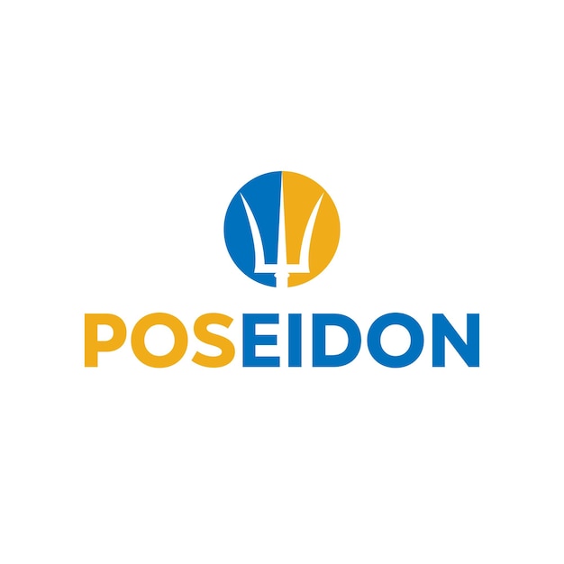 Illustration Vector Graphic of Poseidon Fork logo