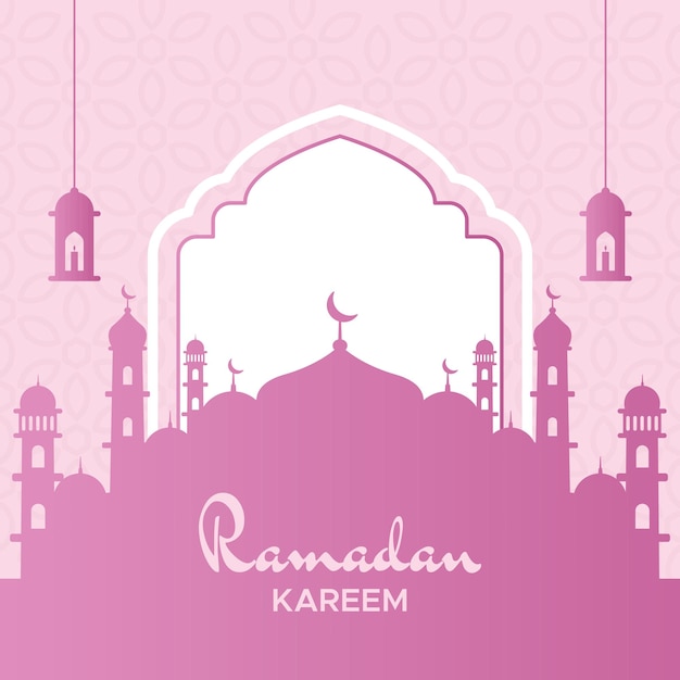 Illustration vector graphic of Ramadan Blessing Perfect for Ramadan design template layout