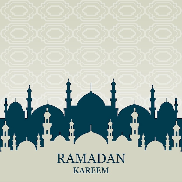 illustration vector graphic of ramadan perfect for background ramadan poster ramadan kareem