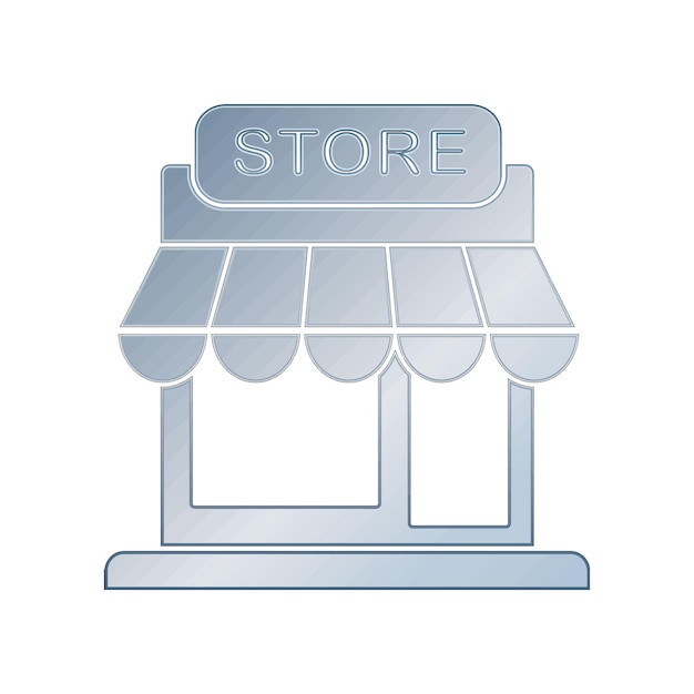 Illustration Vector graphic of store icon