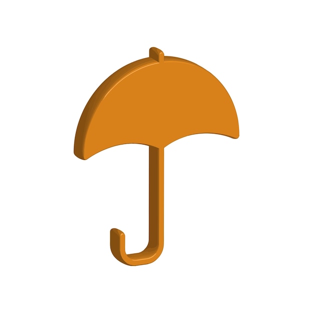 Illustration Vector graphic of umbrella icon template