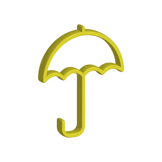 Illustration Vector graphic of umbrella icon template