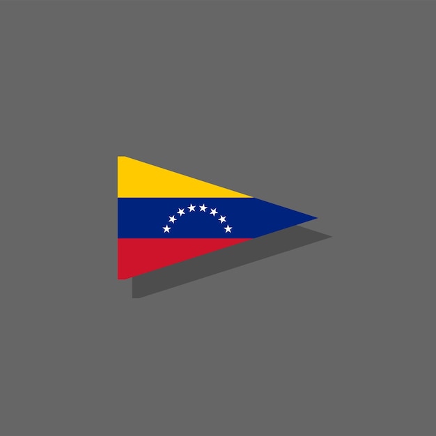 Illustration of Venezuela flag Template