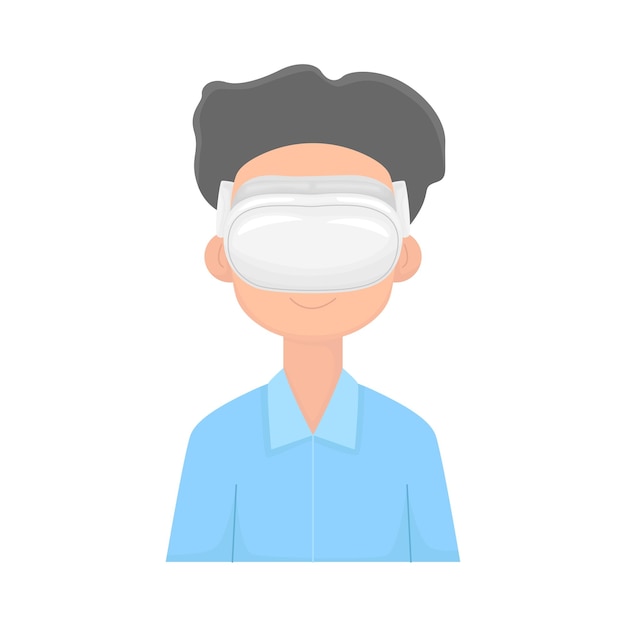 Illustration of virtual reality