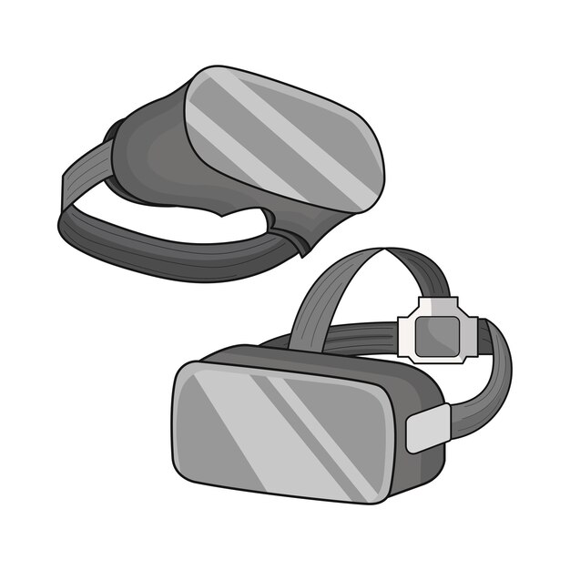 Illustration of virtual reality