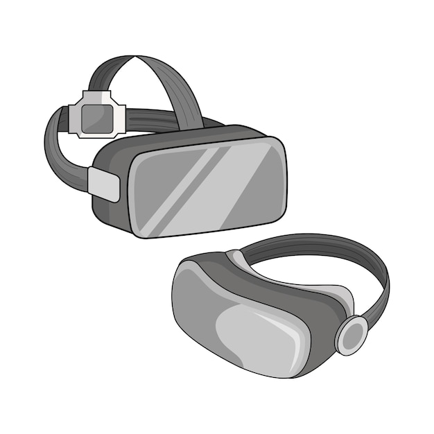 Illustration of virtual reality