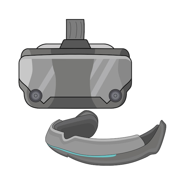 Illustration of virtual reality