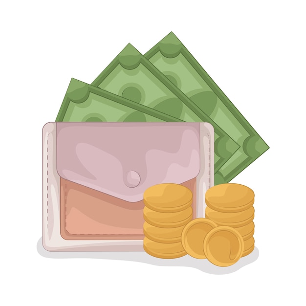 Illustration of wallet