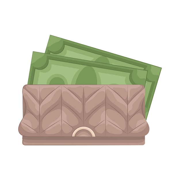 Illustration of wallet