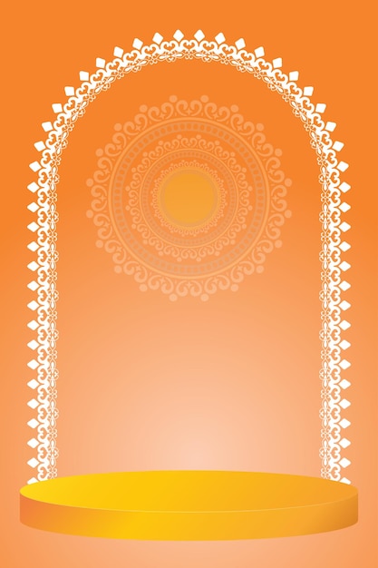 an illustration of a window with a sun and a sun on it